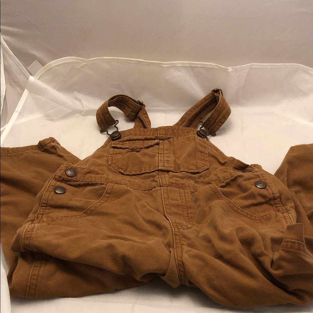 Gap Classic Brown Kids' Overalls Size 4